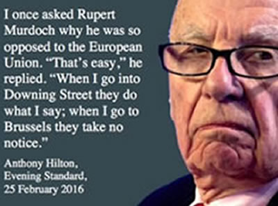 rupert murdoch blair puppet