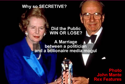 rupert murdoch thatcher deals