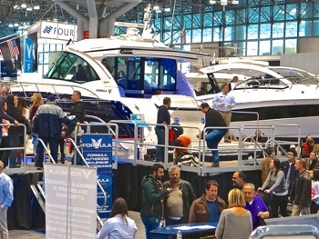 ny boat show javits center photos