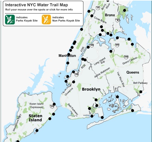 nyc water trails map